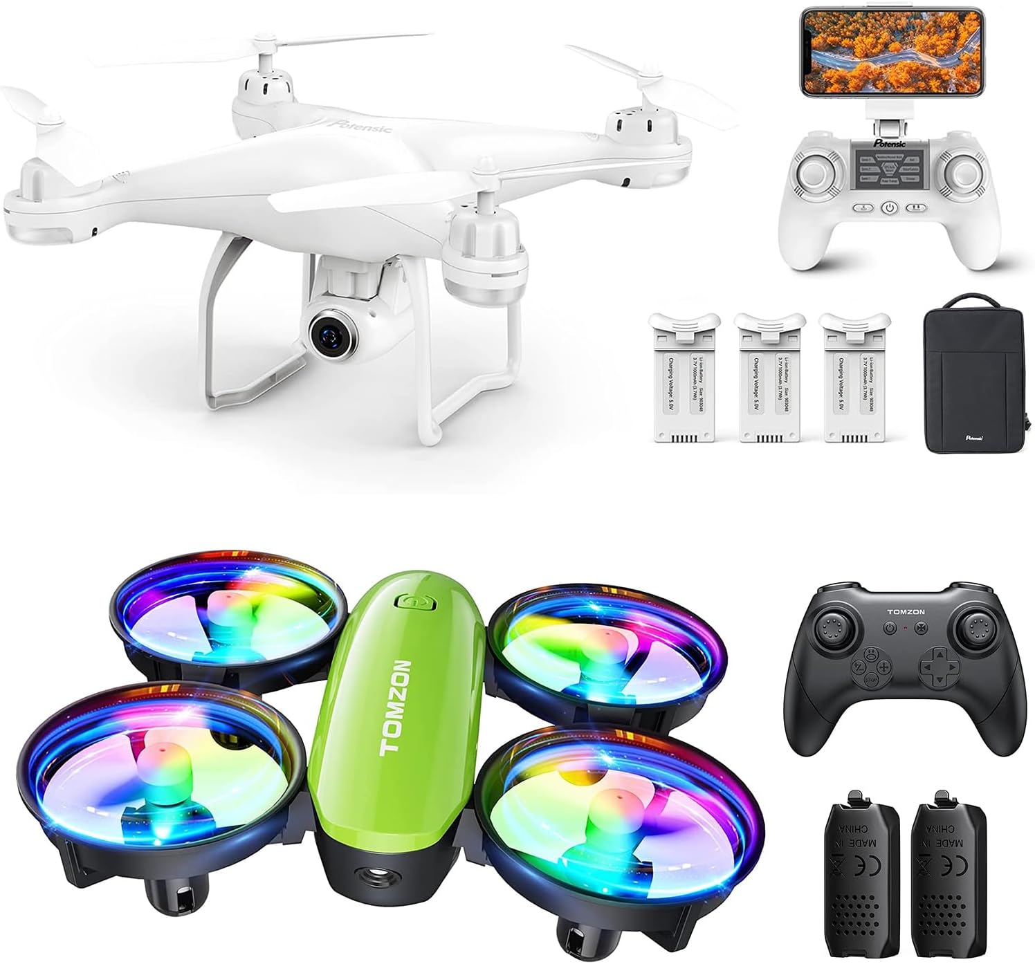 Potensic T25 y Tomzon A23